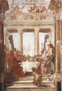 Giovanni Battista Tiepolo The Banquet of Cleopatra Sweden oil painting artist